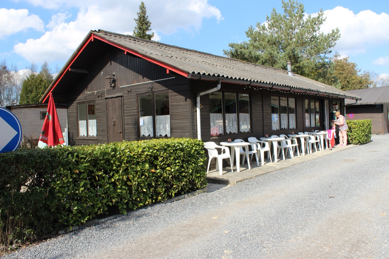 Clubhuis met cafetaria